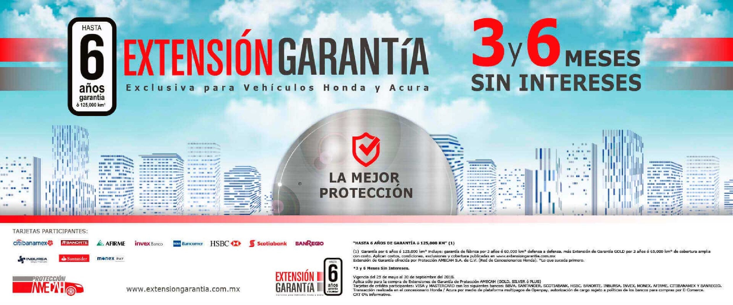 Honda Extensión Garantía